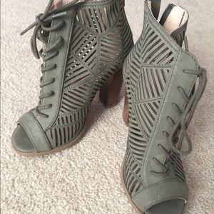 Lace up heels